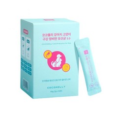 코코몰리 강아지 고양이 구강 항비만 유산균 60g(2gx30포) 2개