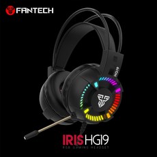 FANTECH HG19 電競耳機 RGB燈效 懸浮式頭帶 降噪麥克風