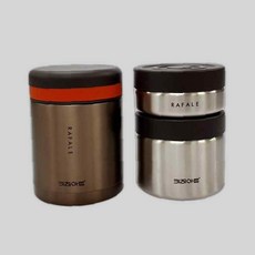키친아트 라팔 보온죽통 1080ml 골드메탈 용기 보관 수프 통 식사 휴대 식기 포장 점, 키친아트 라팔 골드메탈 보온죽통 도시락 1080ml, 1개