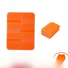 폼 캠핑 매트 휴대용 야외 시트 쿠션 방습 방수 잔디밭 야생 여행용, 1. 20 off 오렌지색 스택형 + 수납 파우치