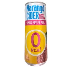 동아오츠카 나랑드 사이다 제로 파인애플, 245ml, 2개