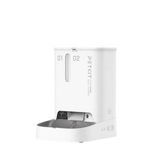 Petkit 佩奇 雙子星智能寵物餵食器(攝影版), 白色, 1個, 5L