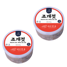 바다한줌 조개젓 바지락 젓갈, 2개, 500g