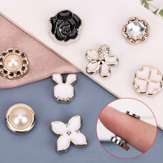 [DND] 심플 자석 브로치 포인트 매너 뱃지 단추 옷핀 오픈방지 배지 브러치 여밈