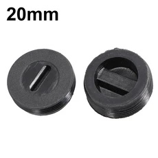 전기 해머 그라인더 핸드 용 2개 13-22mm 블랙 카본 브러시 홀더 캡 커버 교체 부품, 04 20mm