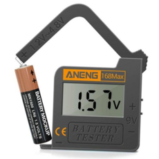 테스터기 배터리 체크 용량 168max 건전지 측정기 잔 cem*57935XV, 1개