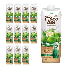 유니프 코코디 코코넛워터, 1L, 12개