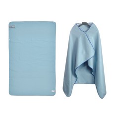 속건성비치타월 대형 비치 타올 물놀이 목욕 수영장 스포츠 캠핑 워터파크 프리미엄, A. 민트블루, 80x130cm, 80x130cm