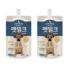 에버그로 초유함유 강아지 펫밀크 150ml, 2개