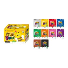 도너랜드 허니클레이 50g 10색 세트, 1세트