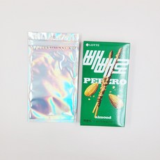 홀로그램지퍼백 포장용봉투 투명 10x18