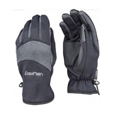 EasyMain 衣力美 男專業級排汗保暖手套 Power Stretch Pro, 黑, 1個