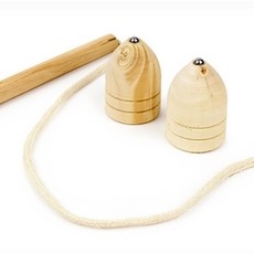 명절 전통놀이 나무팽이 팽이치기 팽이세트 옛날팽이세트 팽이장난감, 2개