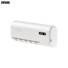 DFMEI 智能免打孔紫外線殺菌牙刷架殺菌牙刷消毒器壁掛式電動牙刷消毒盒, 如圖, 白色