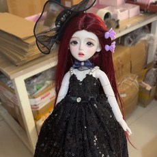 學院風少女洋娃娃 關節可動盲盒, 1個, 娃娃尺寸20 30cm
