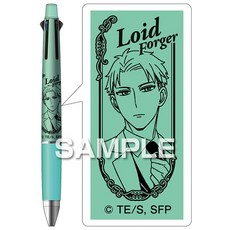 【莫莫日貨】Uni 三菱 間諜家家酒 SPY FAMILY 限定款 Jetstream 4 1 四色機能溜溜筆, 1個, 01.洛伊德・佛傑