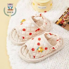 실내 슬리퍼 무소음 순면 여름 봄 가을 학습 신발