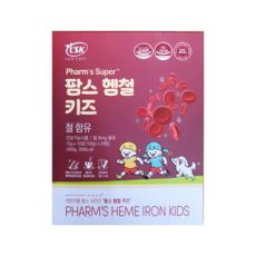 팜스헴철키즈 우리아이 철분제, 1박스, 15g