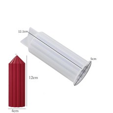 단순히 스타일 원통형 양초 실리콘 몰드 비누 만들기 수지 금형 석고 공예 홈 장식, 색상: 3. 02