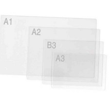 투명 데스크매트 B3 문화산업 메모홀더 데스크온 연필깎이