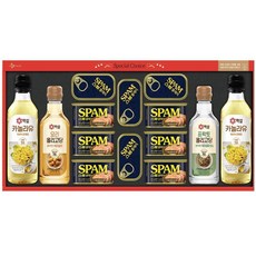 CJ 스팸 선물 세트 특별한선택 JH호 추석 명절선물세트 거래처 회사 식용유 혼합, 1개