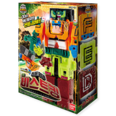 반다이 파워레인저 애니멀포스 DX비스트킹 로봇완구, 혼합색상, 1개