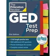 Princeton Review GED Test Prep 31st Edition: 2 Practice Tests + Review & Techniques + ...