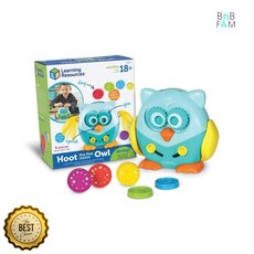 올빼미 동전넣기 장난감 숫자 모양 분류놀이 아빠장난감 집콕놀이 조카선물, 1개