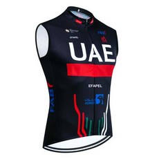 뉴 골드 UAE 사이클링 저지 여름 윈드 브레이커 남성 자전거 조끼 Maillot Ropa Ciclismo Pro Bicycl Tshirt Clothing