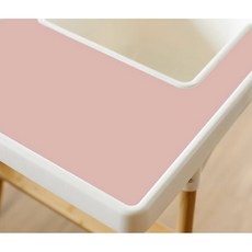 IKEA 高腳餐椅用寶寶餐椅餐墊 托盤墊 IKEA兒童餐椅 antilop IKEA幼兒吃飯椅 托盤墊, 粉色餐墊, 1個