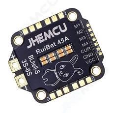 JHEMCU 루이베트 45A/55A ESC BLHELI_S Dshot600 4in1 브러시리스 3-6S 30.5X30.5 M4 RC FPV FC 프리스타일, 02 45A ESC
