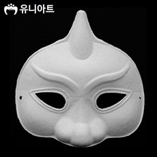 유니아트 종이탈 반가면 5개입 12.뿔도깨비탈_20260201EA