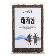 자연과 공감 꼬마김밥 전용 재래김 2절 200p, 1개, 240g