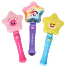 (정품배송) 아기상어 베베핀 별빛봉 옵션 택1