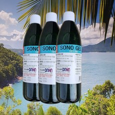 고주파 저주파 전용 소노젤 sono gel 500ml, 3개