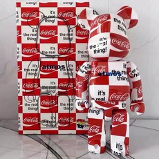 베어브릭 bearbrick 400퍼센트 코카 콜라 28cm, 1개