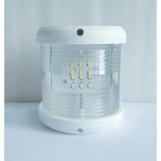 LED 보트 선박 조명 낚시배 우현등 녹색 신호등 램프 카약 항해등 탐색 해양등 마린, 화이트 마스트라이트225 96 88 80 5mm