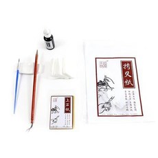 拾光優選好物 水印上石工具套裝 篆刻輔助組合 印稿上石紙反寫拷貝臺吸油面紙, 標準套裝, 1個