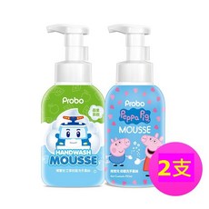 Probo 抑菌洗手慕斯, 1個, 佩佩豬*1+波力*1送玩具小車