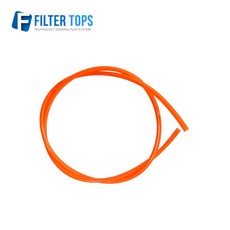 주황색 6mm 정수기호스 1M 오렌지색 1/4 튜빙호스 튜빙선, 1개