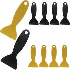 스크래퍼 껌칼 퍼티 나이프 하이트푸 10개 플라스틱 스크레이퍼 스티커 설치용 3D 프린팅 수지 제거용 에어 버블 리무버 깨끗한 필름 랩 스파킹 월, 스크래퍼 껌칼 퍼티 나이프 하이트푸 10개 플라스틱 스