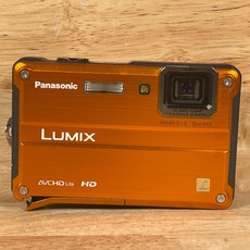 파나소닉 루믹스 DMC-TS2 디지털 카메라 14MP 2.7인치 LCD 4배 광학 줌 - 오렌지색