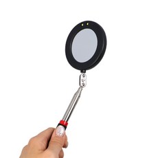 RESO 자동차정비 LED 길이조절 거울 자동차수리공구