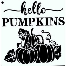 Hello Pumpkins 造型模板, 1個, ST-CU1-0037