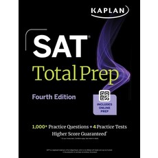 (영문도서)SAT Total Prep Paperback, Kaplan Publishing, English, 9798349701764 Kaplan Publishing, English, 9798349701764