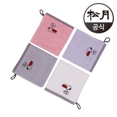 송월 스누피 블럭블랙34 1장, 퍼플 1장, 1개