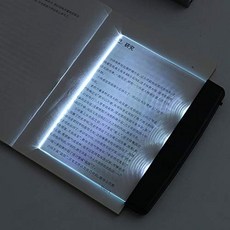 MKJPJUN 학생 독서등 책 조명 LED 밤 휴대용 북마크 침대 자동차에서 읽기, 1 White Battery mounted versio