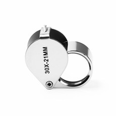 도토로 휴대용 미니 돋보기 10배율 고배율 확대경, 1개