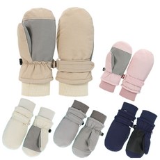 유아동 방한 장갑 스노우 패딩 방수 썰매 스키 겨울