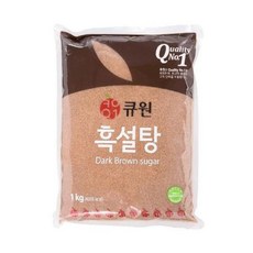 [XB86H882_48]큐원흑설탕 1kg, 1개
